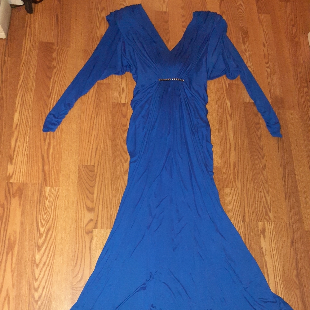 Vintage Tadashi Evening Maxi Gown